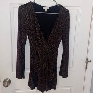 Topshop sparkly romper